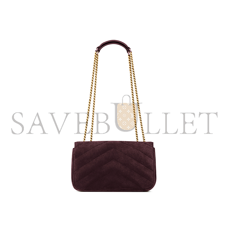 YSL LOULOU SMALL IN MATELASSÉ SUEDE 801437AAEY66766 (24*14*6cm) YSL LOULOU SMALL IN MATELASSÉ SUEDE 801437AAEY66766 (24*14*6cm)